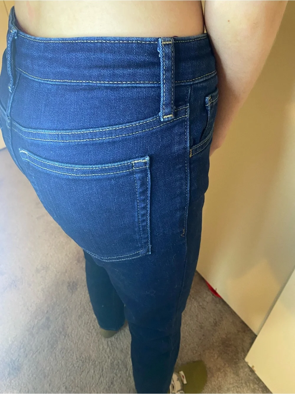 GAP Teen Size 16 Skinny Jeans Dark Indigo Blue stretch denim NWOT back to school